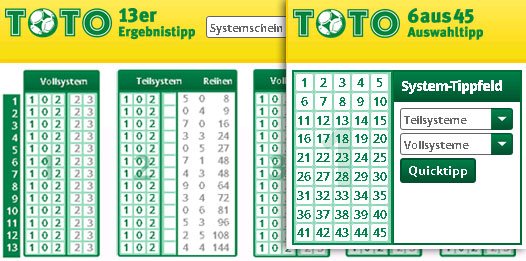 Toto 13er Wette System Erklärung