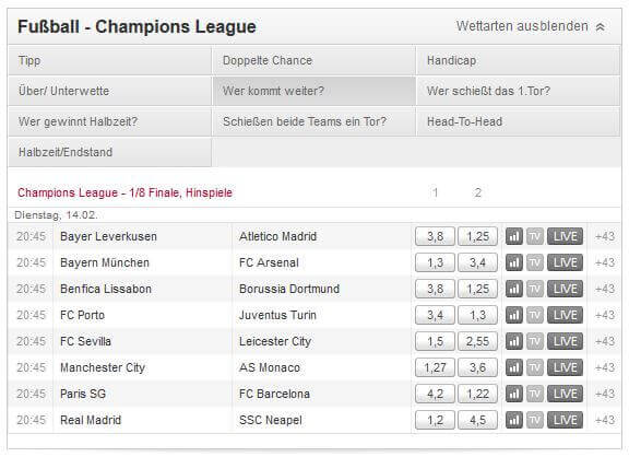 cl wetten cl wetten