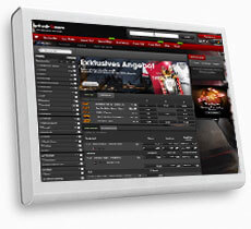 Screenshot der Wettseite von Betsafe Sportwetten