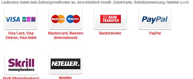 Ladbrokes Einzahlung