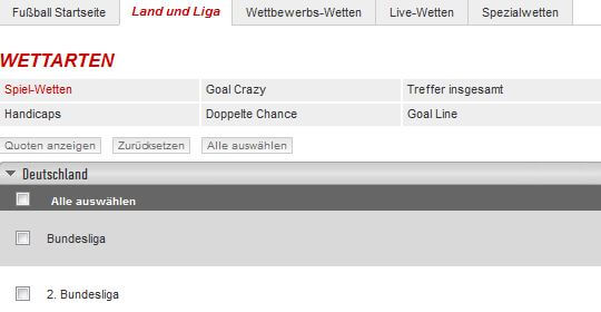 Ladbrokes Fussballwetten