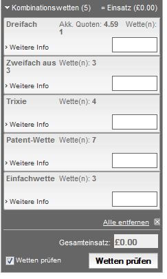 Ladbrokes Wettschein