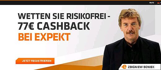zum Expekt Testbericht Expekt Wettseite