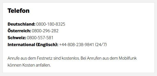 telefonischer Kundenservice bei Betway Sportwetten betway kundendienst telefon support
