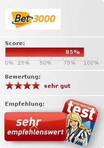 Bet3000 Sportwetten Test Bet3000 Sportwetten Test Bewertung