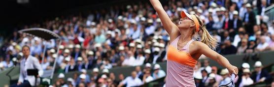 Scharapowa bei den Tennis French Open - Sportwetten Test