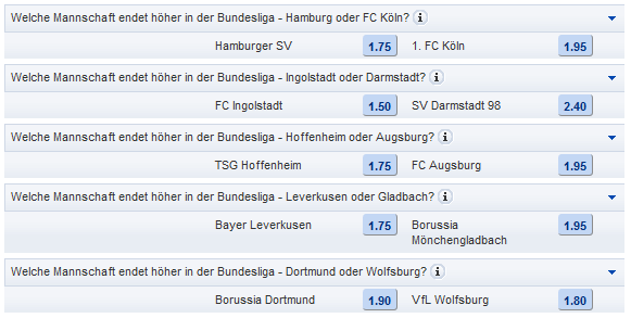 Mybet Bundesliga Wetten