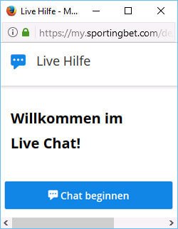 Sportingbet Livechat