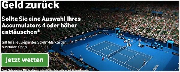 Australian Open Wetten bei Betway