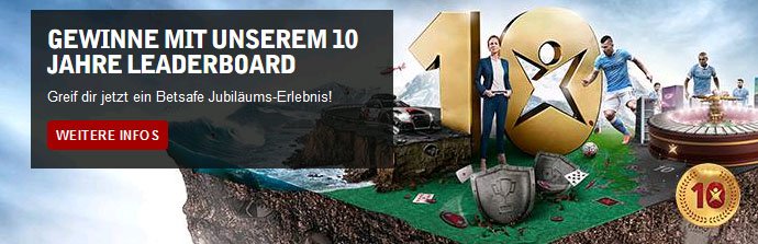 10 Jahre Betsafe