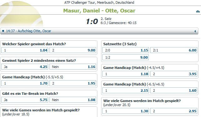 Bet-at-home Live Wetten