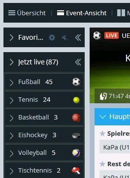 sportingbet live wetten