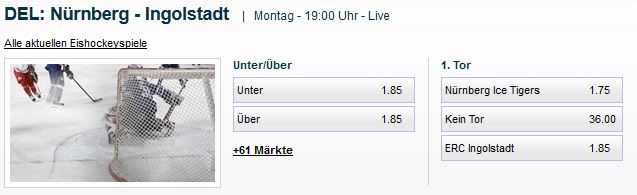 William Hill Eishockey Live Wetten