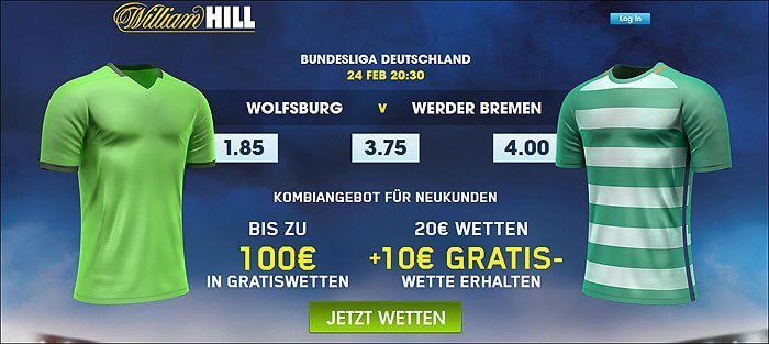 William-Hill-Neukunden-Kombi-Wolfsburg-Werder-Bild