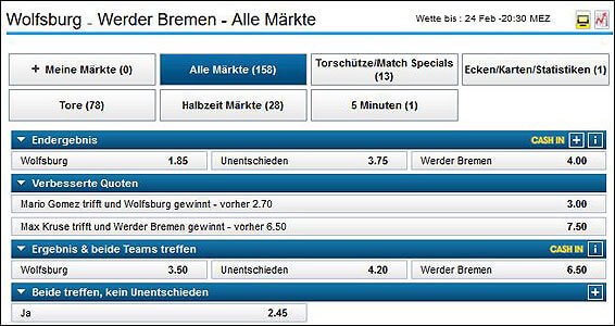 William-Hill-Wolfsburg-Werder-Bremen
