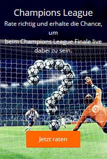 Champions League Gewinnspiel bei Betsson