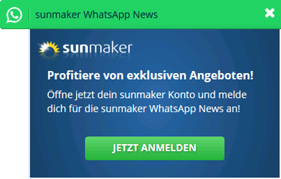 Sunmaker WhatsApp Nachrichtendienst