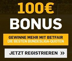 Betfair Wettbonus