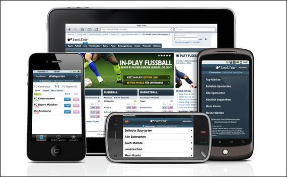 Betfair Moible Wetten