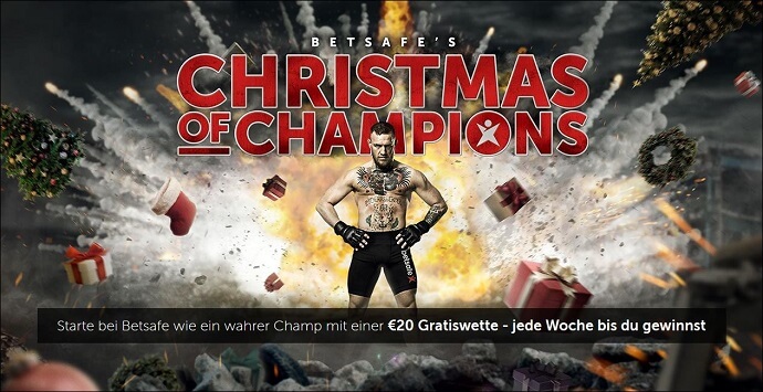 Betsafe's Christmas of Champions