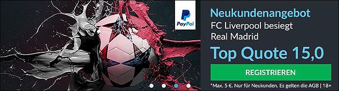 BetVictor CL-Finale Quotenboost Liverpool