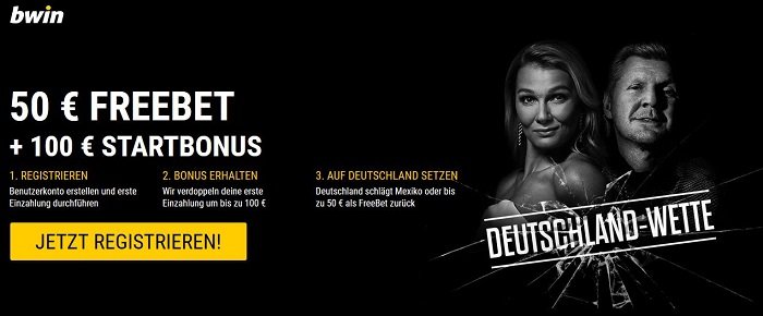 direkt zum Sonderangebot Bwin Deutschland Wette WM 2018