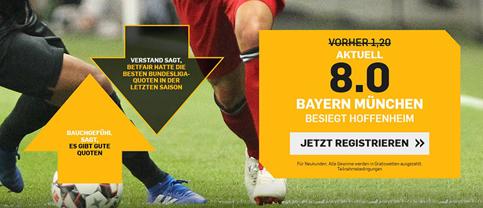 Zur Bayern-Aktion von Betfair Zur Bayern-Aktion von Betfair