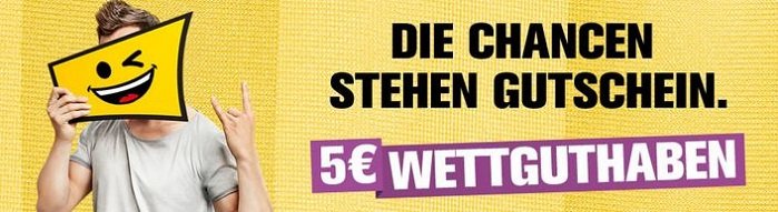 Interwetten 5-Euro-Wettguthaben