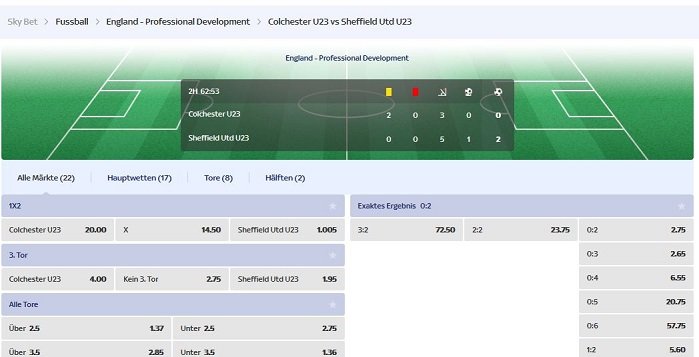 Sky bet Livewetten