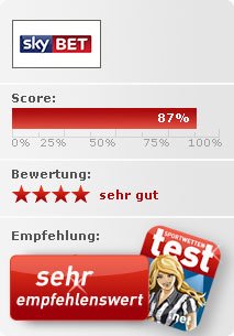 Sky Bet Sportwetten Test Bewertung