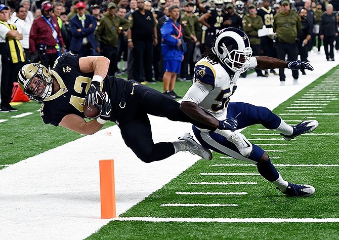 Rams vs Saints