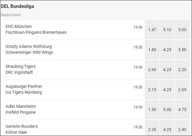 leovegas eishockey del