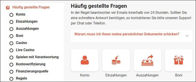 LeoVegas Sportwetten Kundenservice Erfahrungen Testbericht