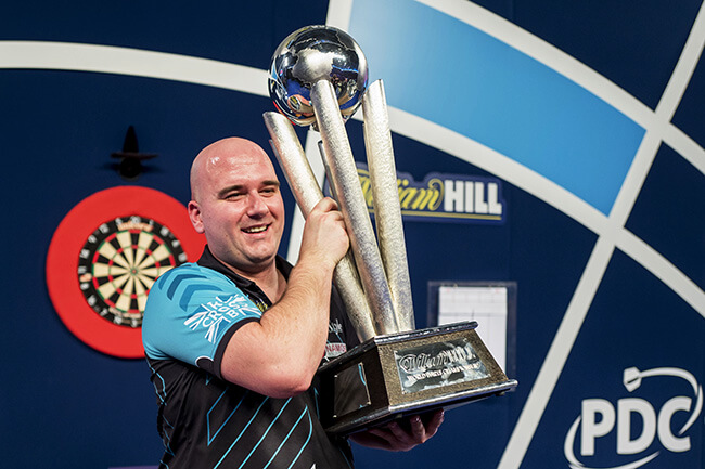 Rob Cross Darts WM - © TOLGA AKMEN / AFP / picturedesk.com