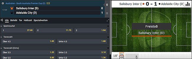 zu den Livewetten von Betano Grafik zeigt die Betano Livewetten
