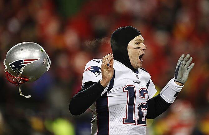 Super Bowl Quoten - Tom Brady (© Jeff Roberson / AP / picturedesk.com)