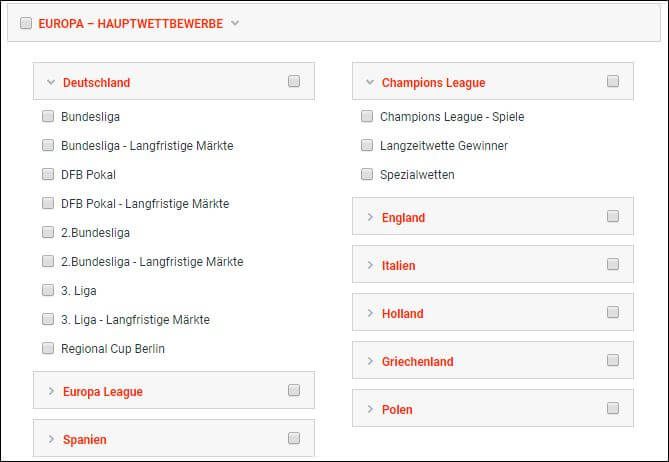 Betano Fussballwetten