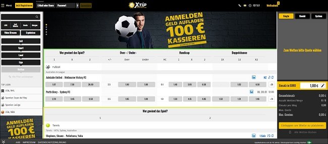 zur Wettseite von XTip XTip Hans Sarpei Sportwetten Test 2016