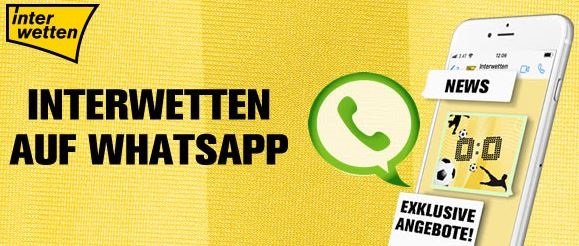 Interwetten Whatsapp Service