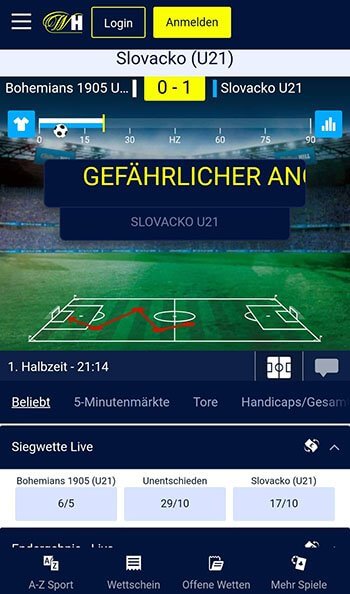 William Hill Livewetten