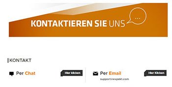 Expekt Kundenservice