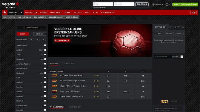 Betsafe Website