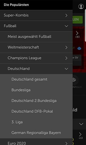 Betsafe Wettangebot