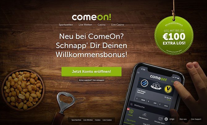 ComeOn Bonus