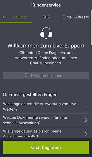 ComeOn Kundenservice