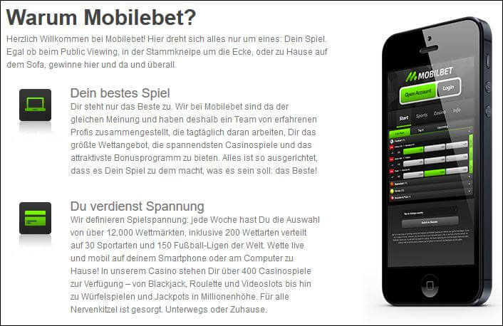 Mobilebet Vorteile