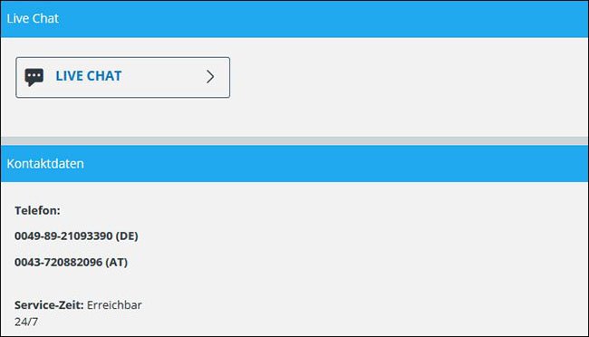 Sportingbet Kundenservice