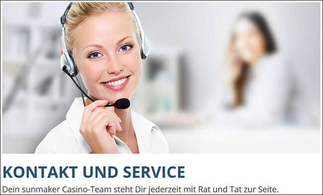 Sunmaker Kundenservice
