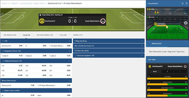 Sunmaker Livewetten