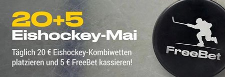 zu den Eishockeywetten bei Bwin Bwin Eishockey WM 2019 Gratiswette
